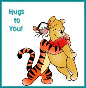 pooh hugs
